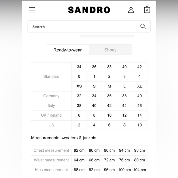 COPY - Sandro Women's Green Ekin Wool/Cotton Blend Coat Size 36 - Picture 10 of 10